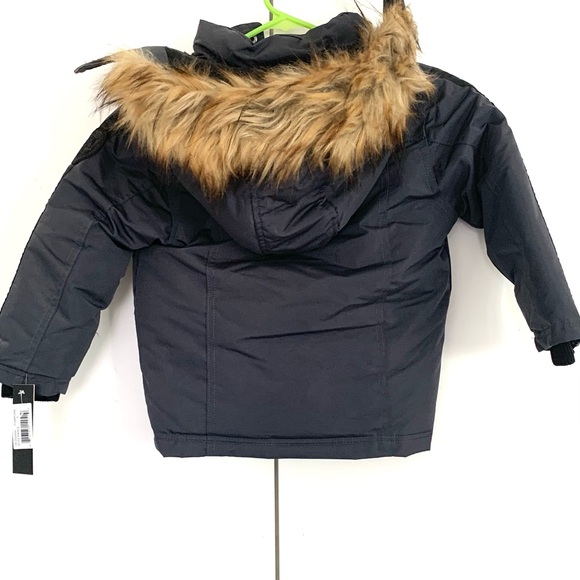Diesel Youth size 4 Padded Parka w/removable faux fur. New with Tags. - Picture 2 of 8
